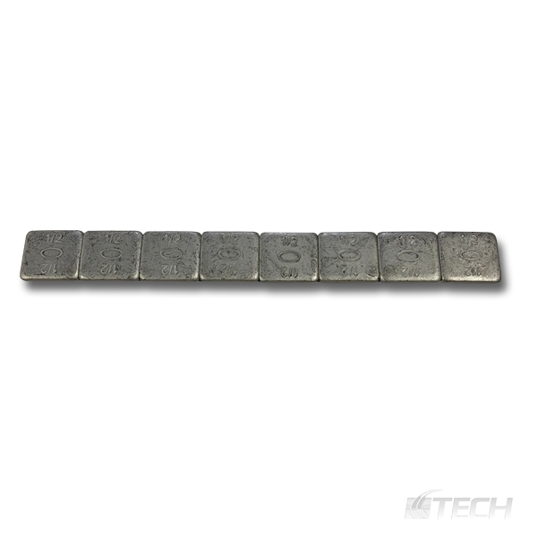 Steel Wheel Weight 0.50 oz. Adhesive 48 Strips/Box - Weights, Miscellaneous